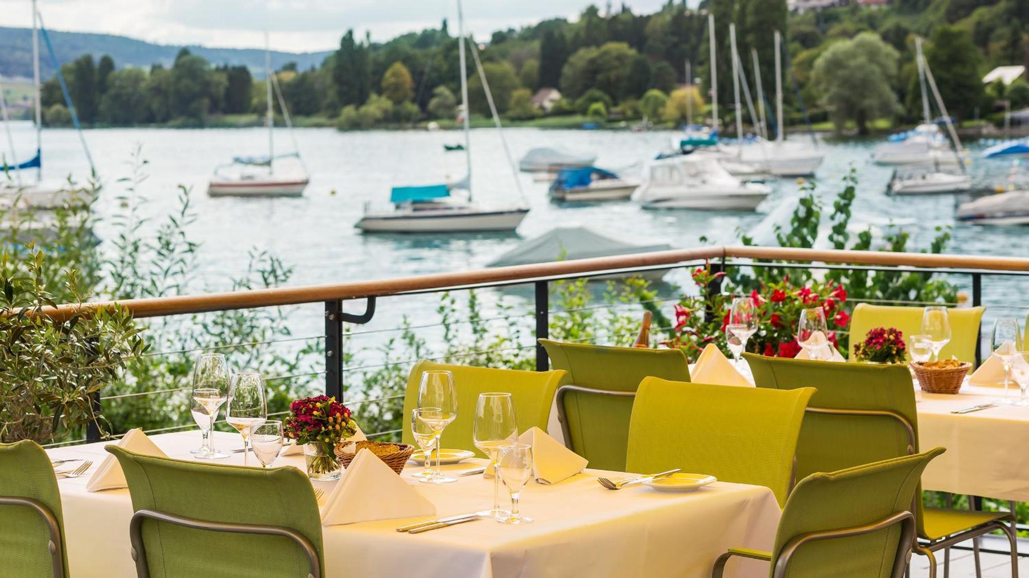 Residenz Seeterrasse Restaurant & Hotel Wangen  Zewnętrze zdjęcie